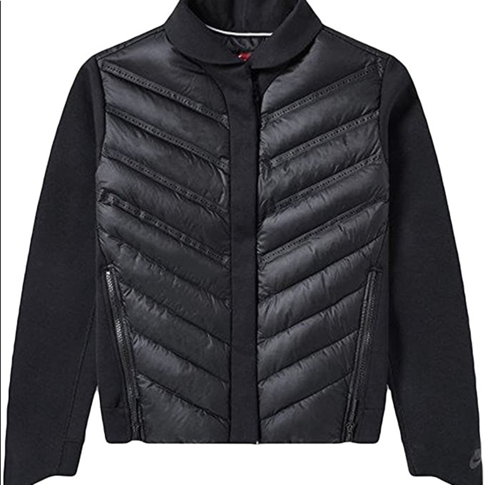 Nike Sportswear Tech Fleece AeroLoft Women's Down Bomber Small EUC